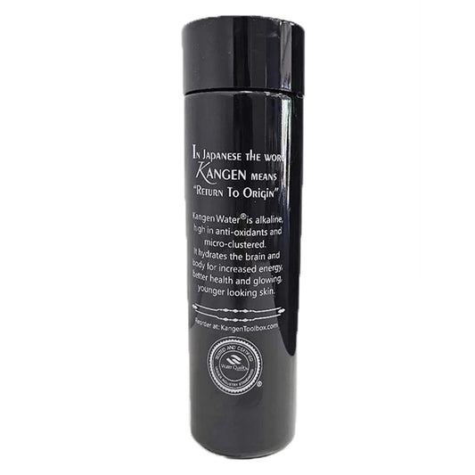 Black Plastic Bottle