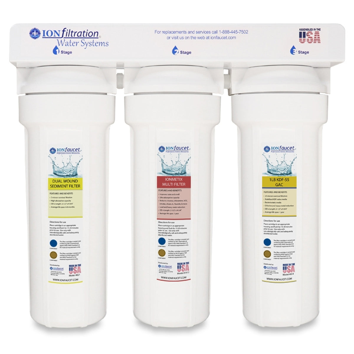 3 Stage Filtration Housing