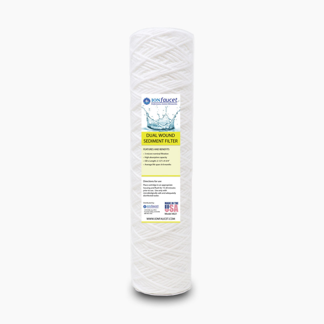 Dual Wound Sediment Filter